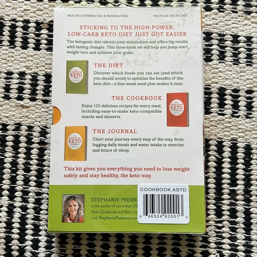 The everything keto kit 3 books NWT